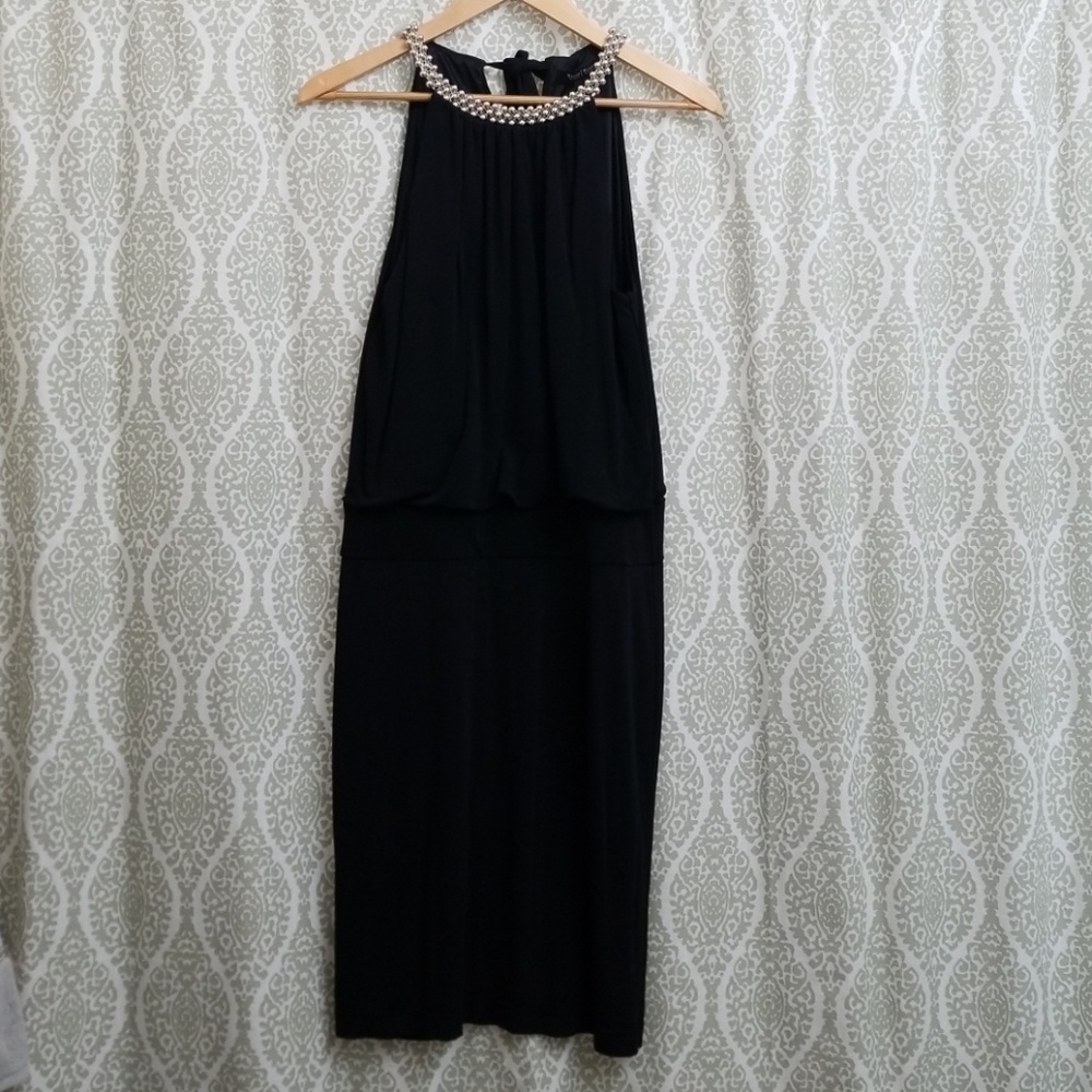 White House Black Market Black Dress Size M